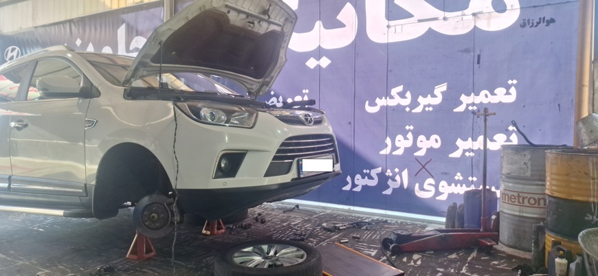 نمونه کار تعمیر جلوبندی جک S5